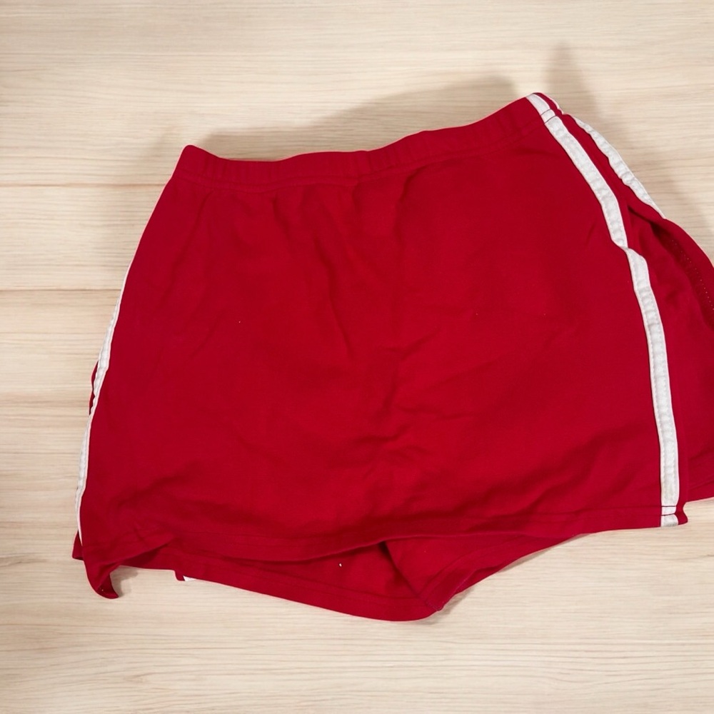 Women's Red Athletic Shorts